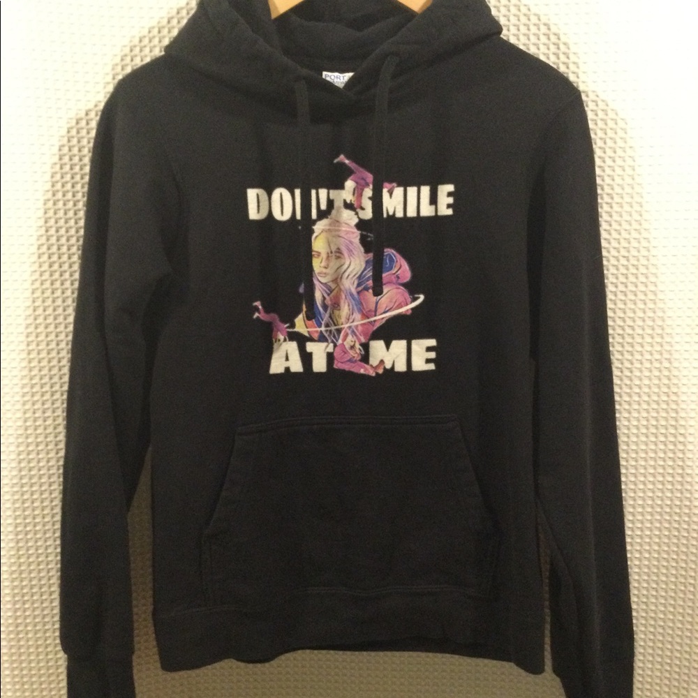 💎2xHP💎 Billie Eilish | Don’t Smile At Me Hoodie | 💎RARE💎 - Picture 3 of 6